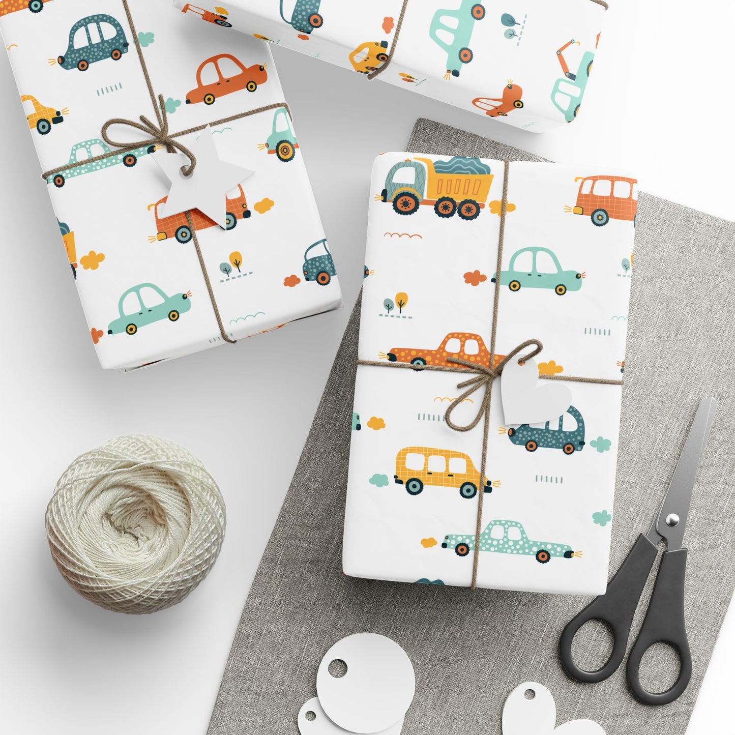 Colorful Car - Wrapping Paper