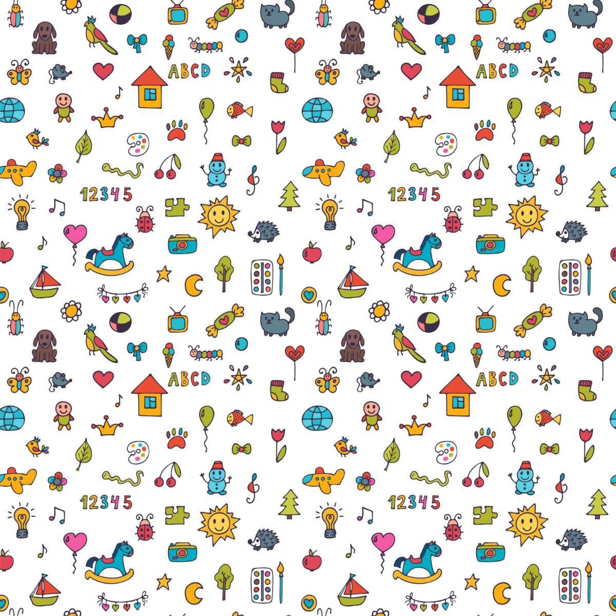 School Fun - Wrapping Paper