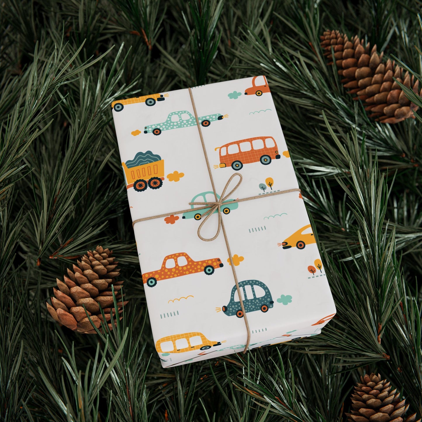 Colorful Car - Wrapping Paper