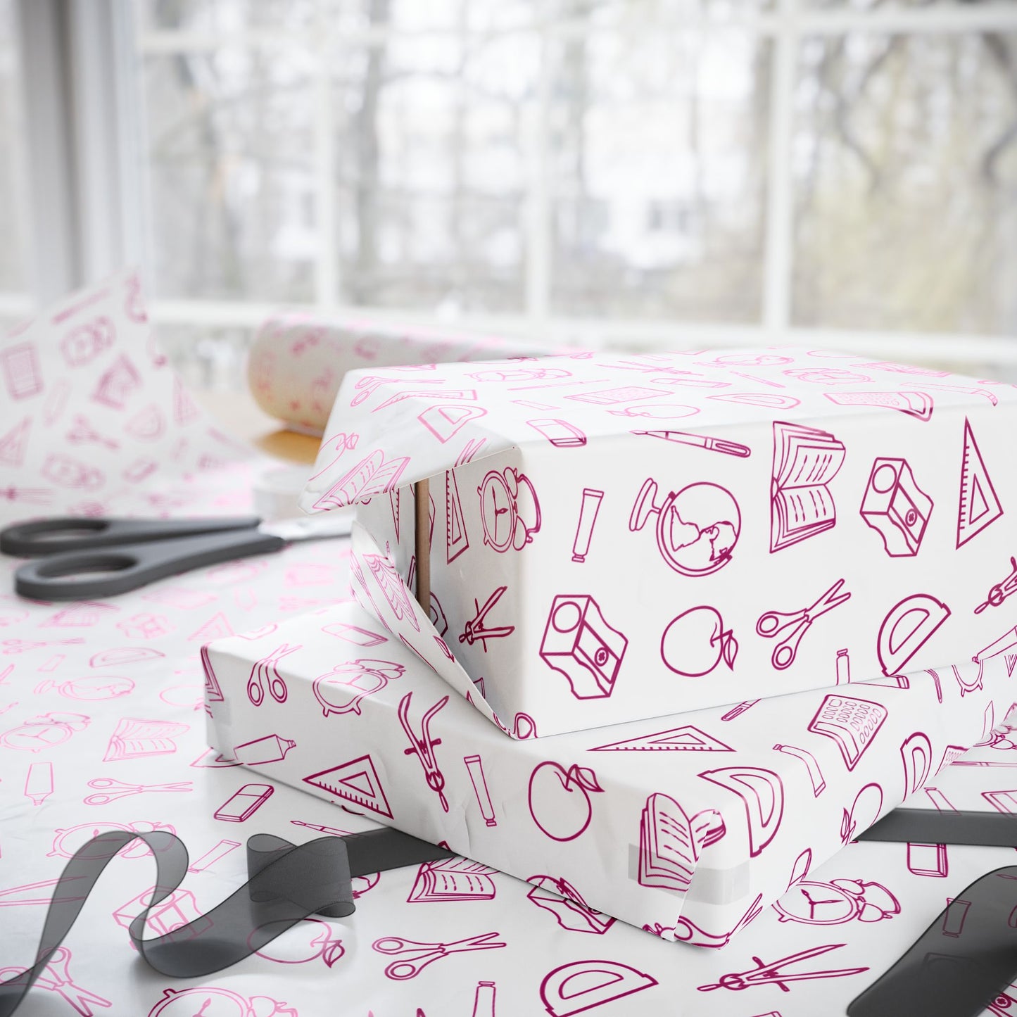 School Subjects - Wrapping Paper
