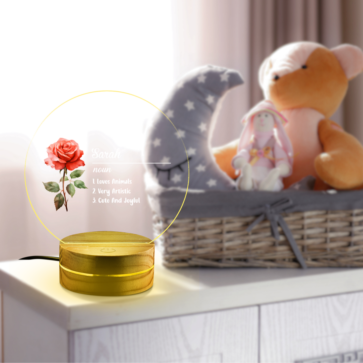 My Flower - Personalized Night Lamp