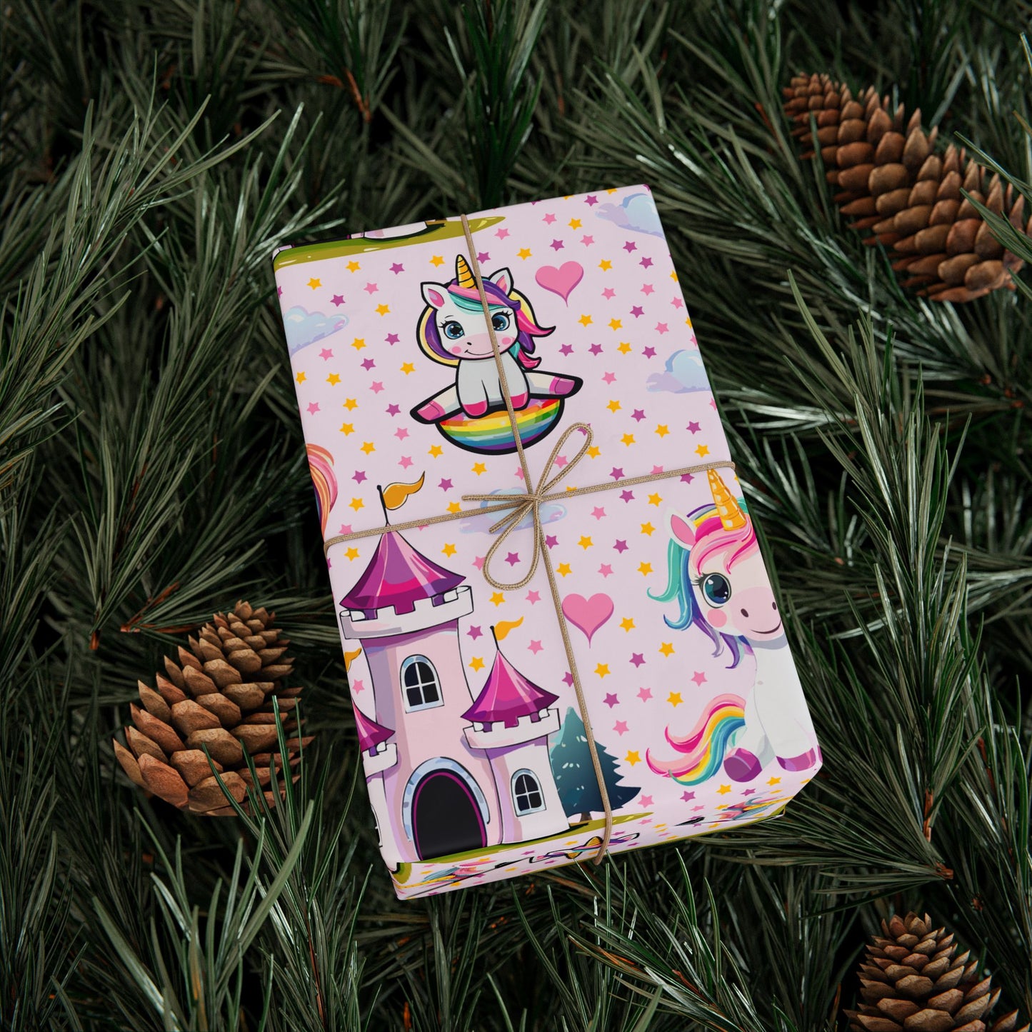 Whimsical Unicorn - Wrapping Paper
