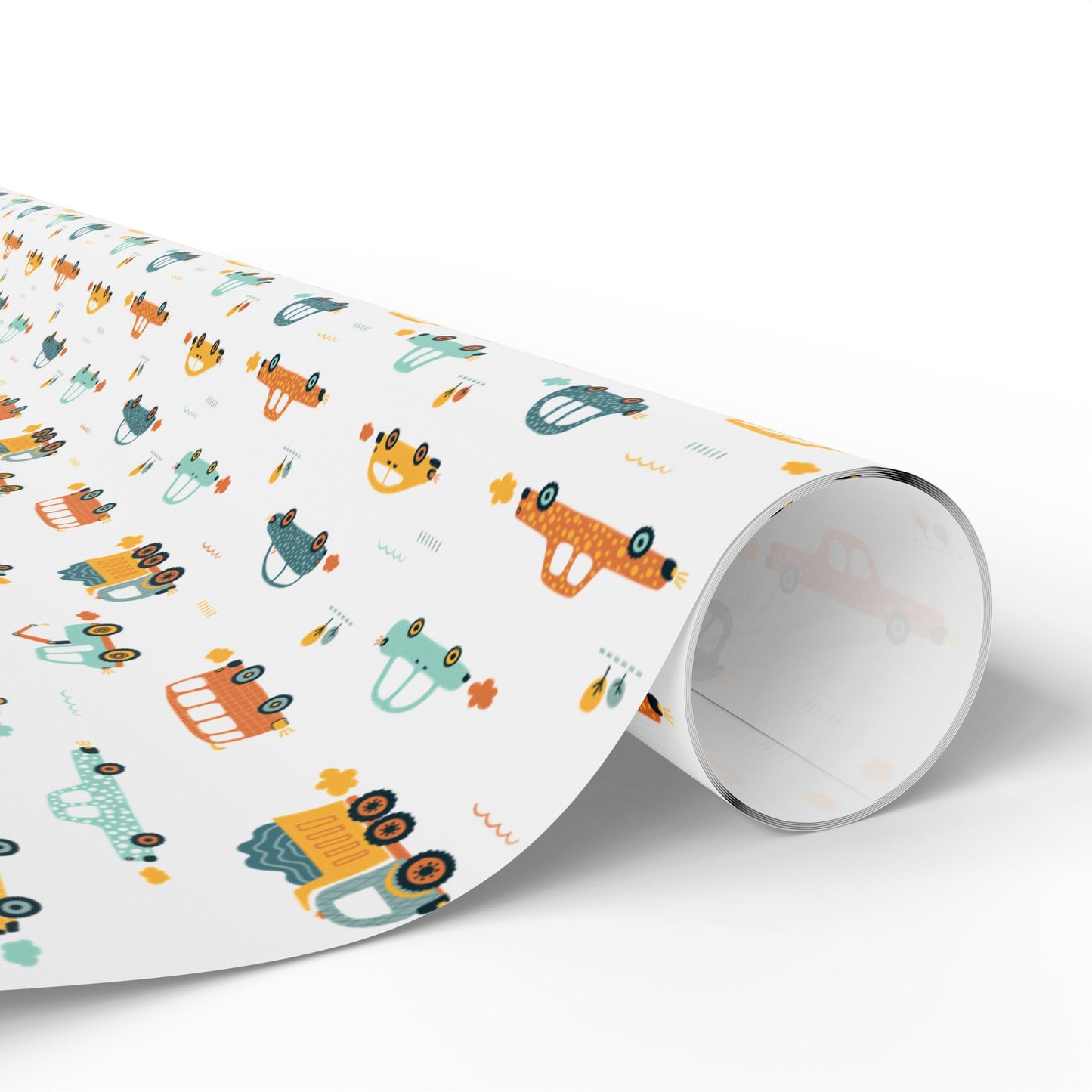 Colorful Cars - Wrapping Paper