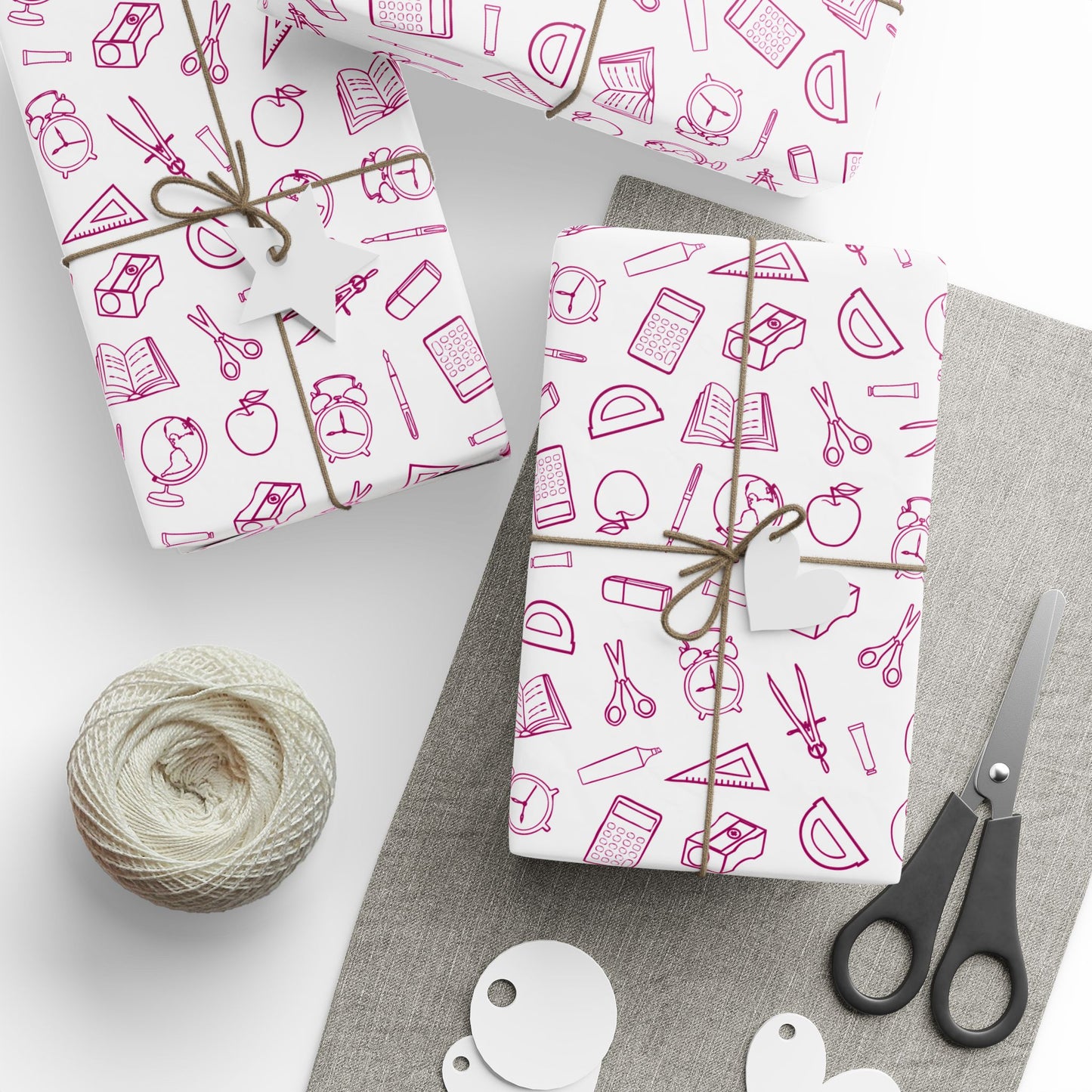School Subjects - Wrapping Paper