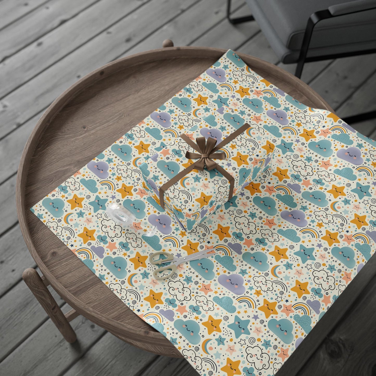 Kawaii Sky - Wrapping Paper