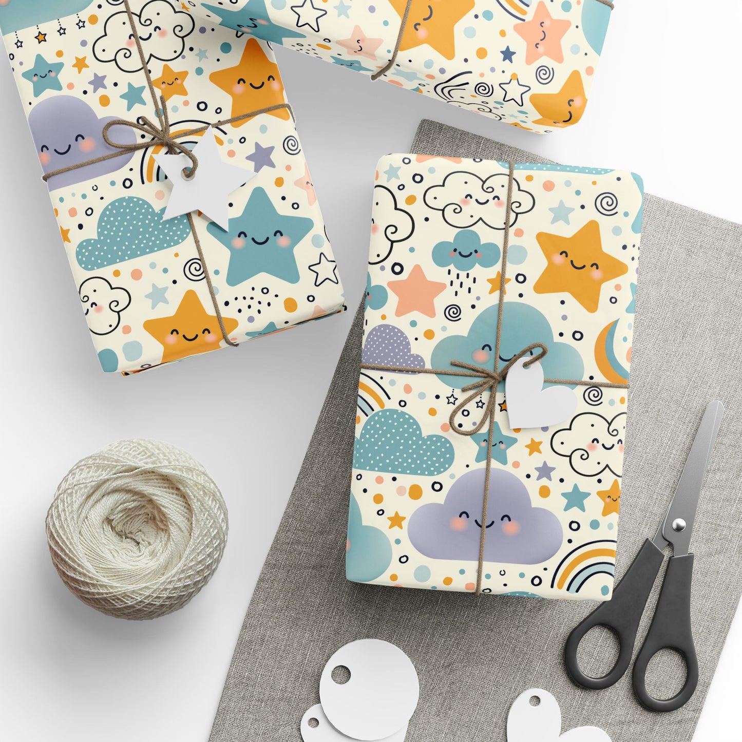 Kawaii Sky - Wrapping Paper