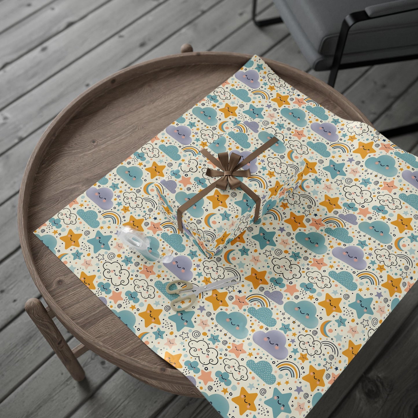 Kawaii Sky - Wrapping Paper