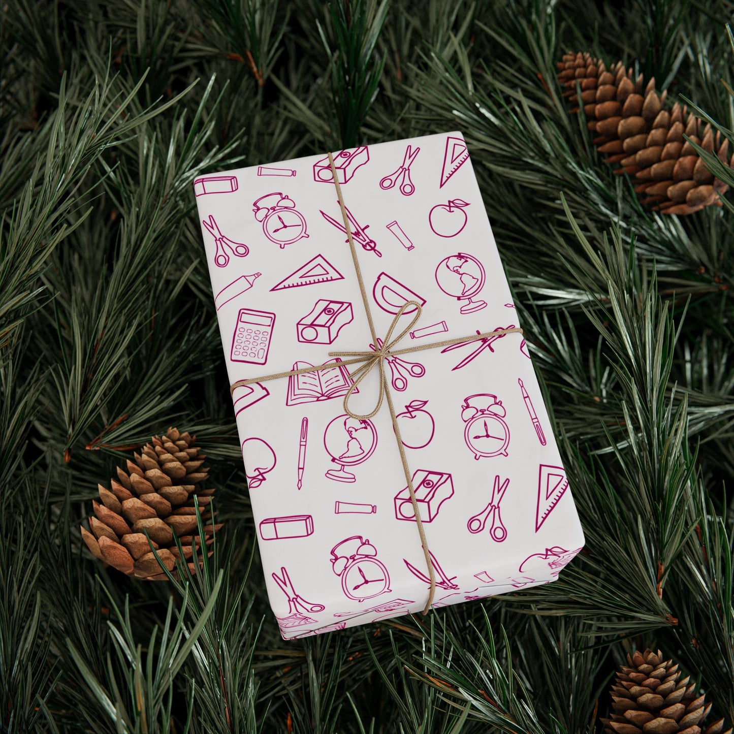 School Subjects - Wrapping Paper
