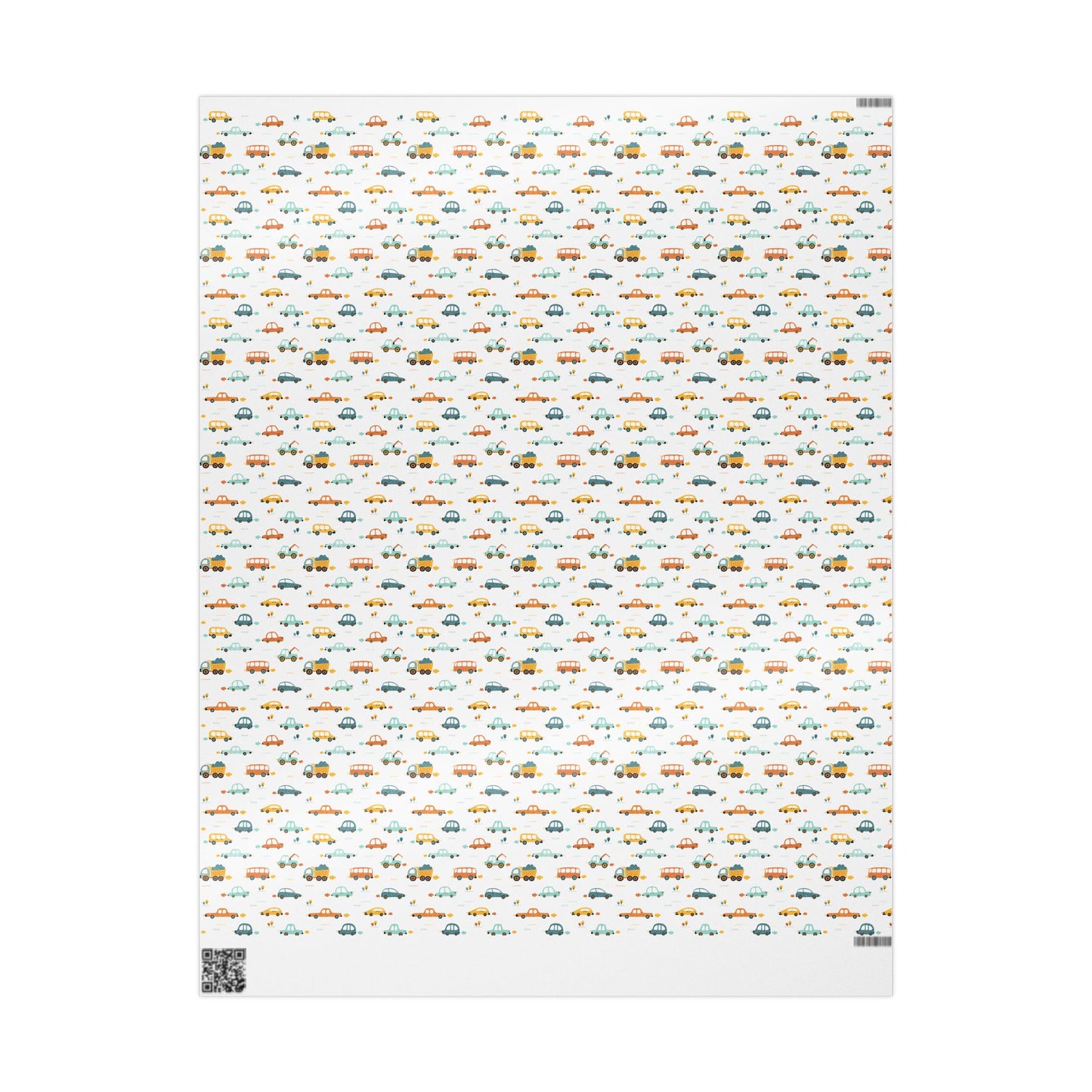 Colorful Cars - Wrapping Paper