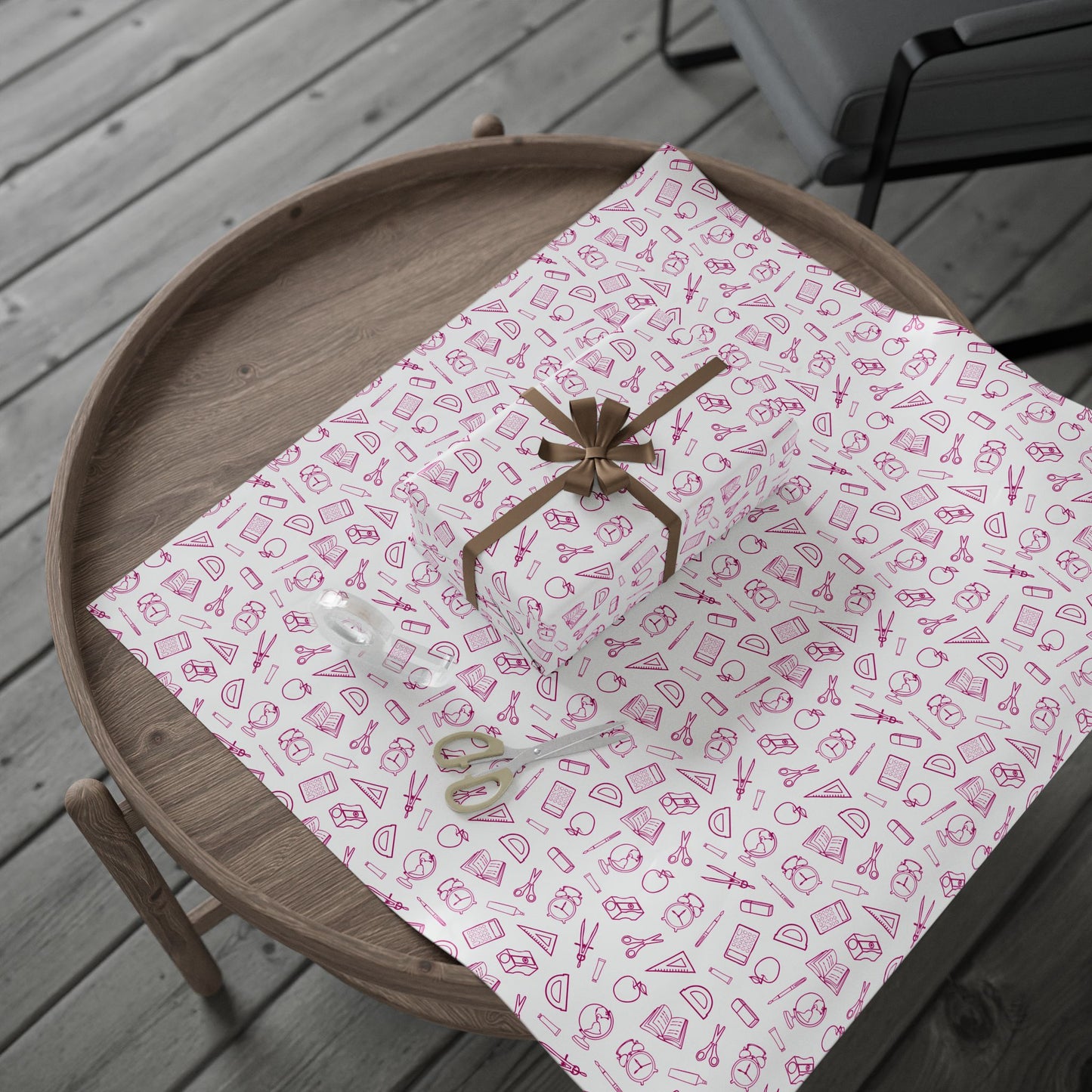 School Subjects - Wrapping Paper