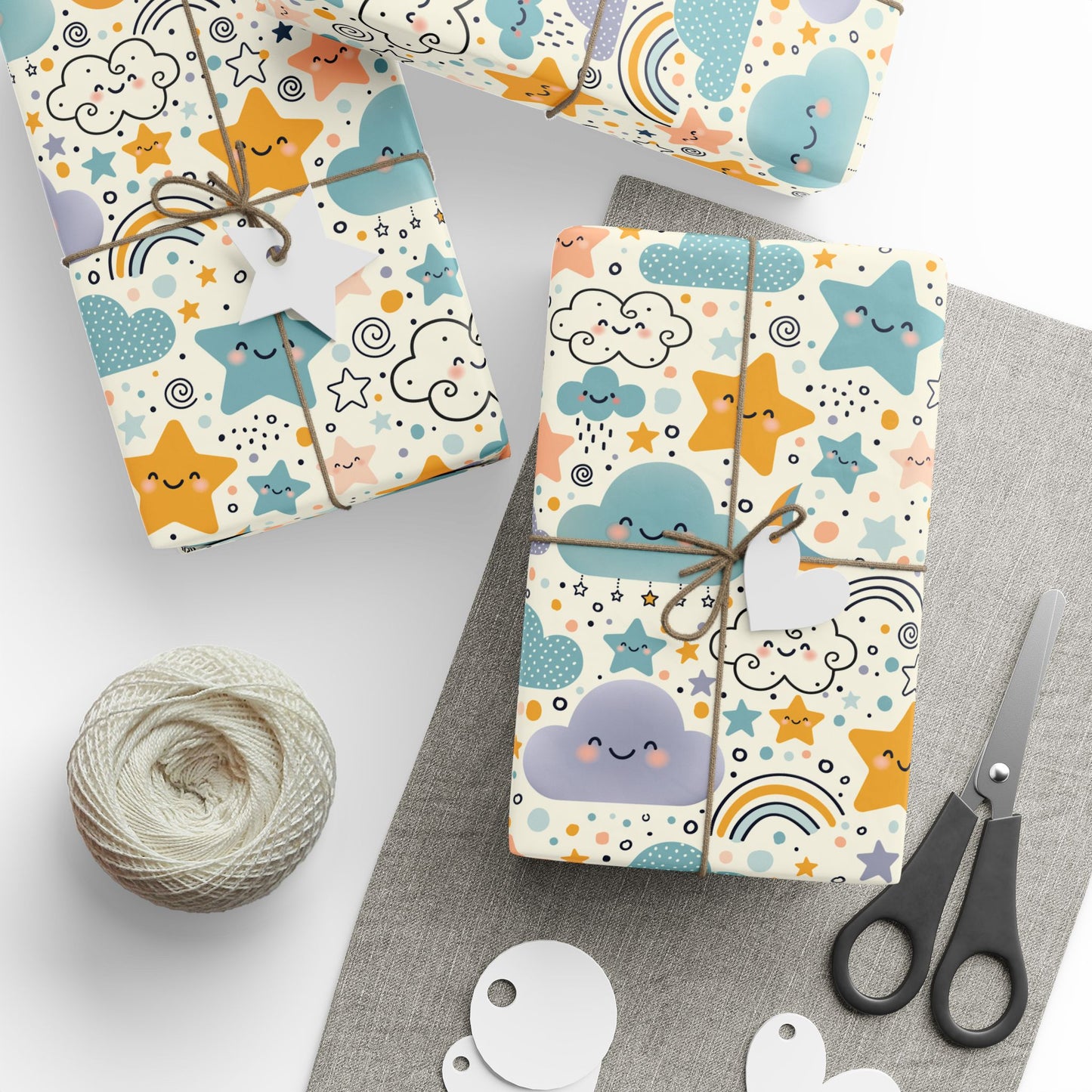 Kawaii Sky - Wrapping Paper