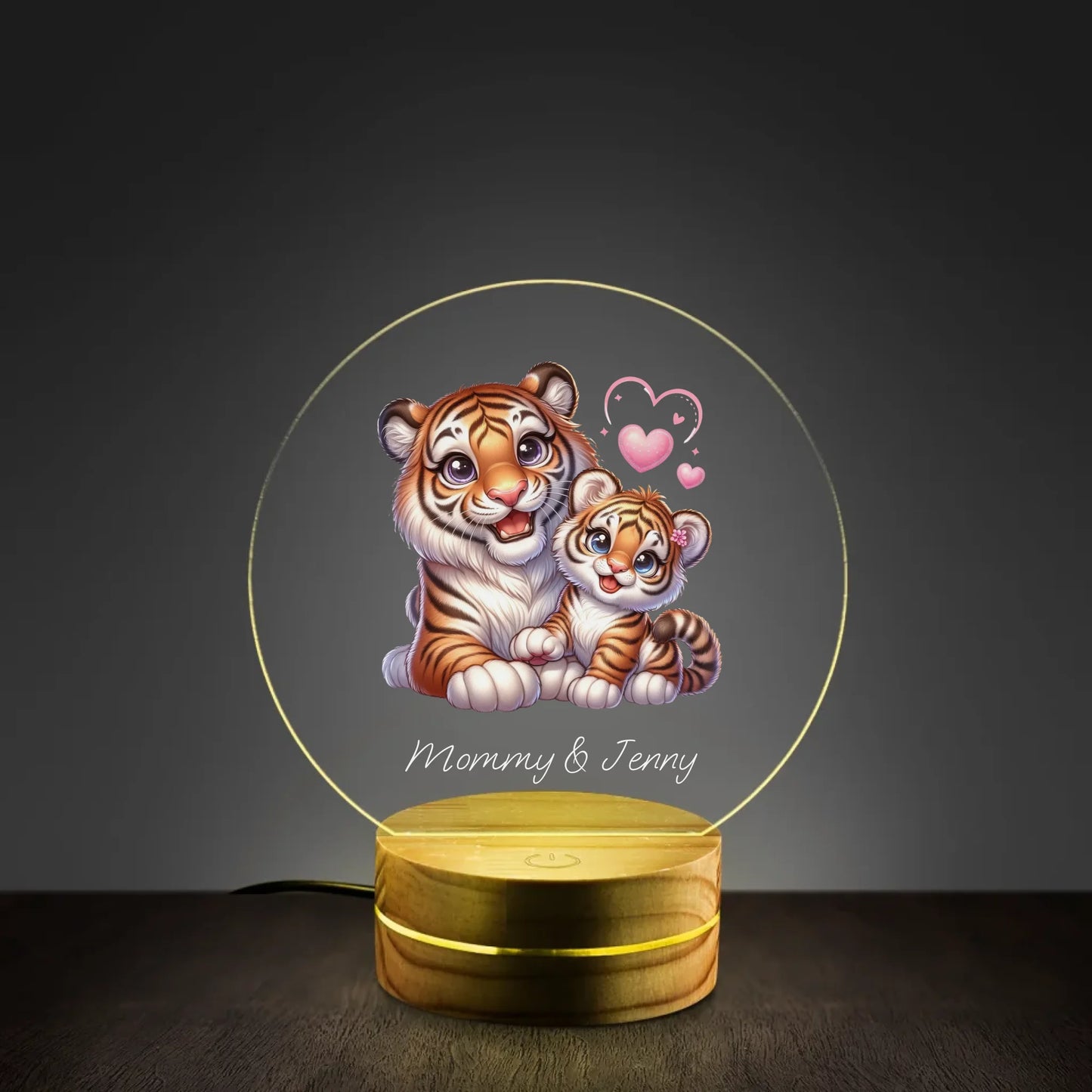 Mockup 1 Night Light Round Base