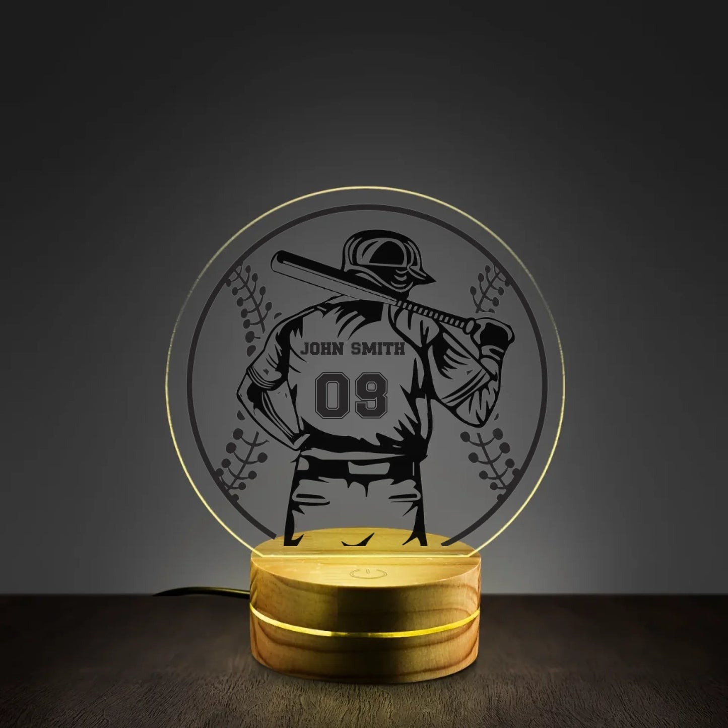 Mockup 1 Night Light Round Base