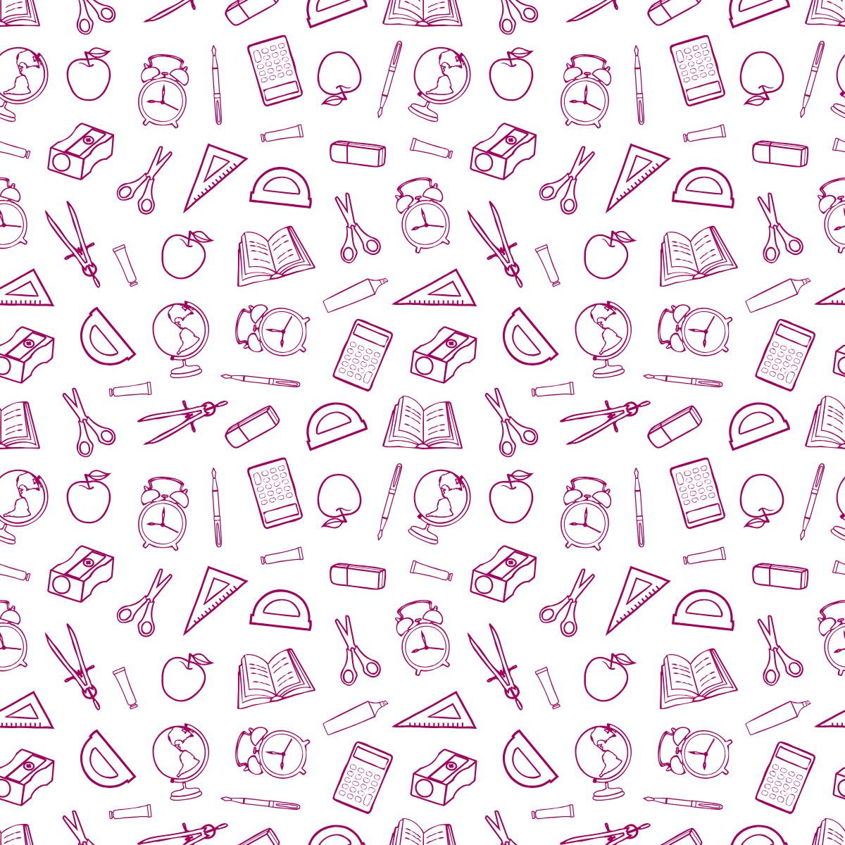 School Subjects - Wrapping Paper