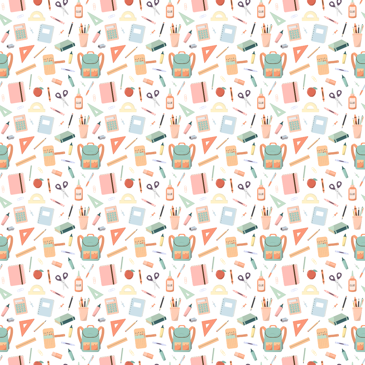 School Essentials - Wrapping Paper