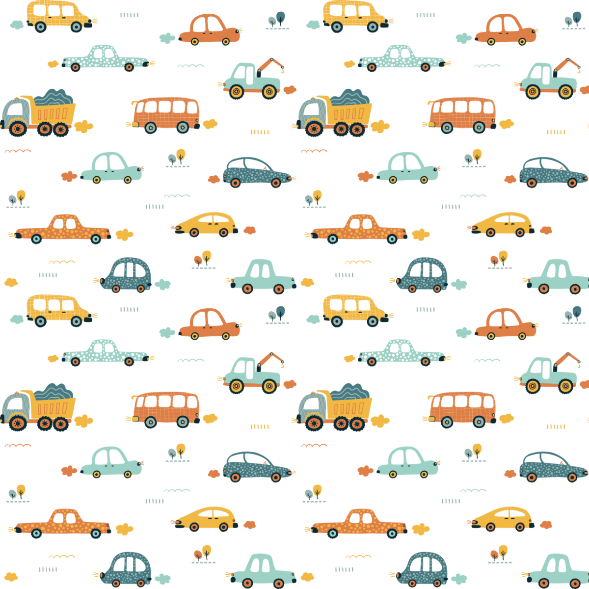 Colorful Car - Wrapping Paper