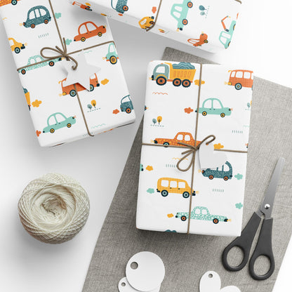 Colorful Car - Wrapping Paper
