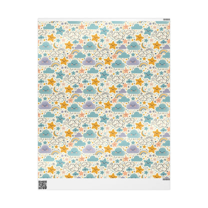 Kawaii Sky - Wrapping Paper