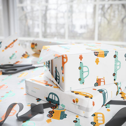 Colorful Car - Wrapping Paper