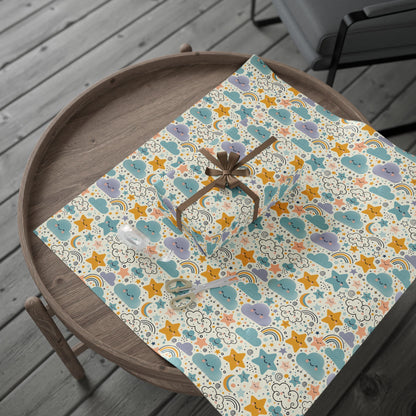 Kawaii Sky - Wrapping Paper