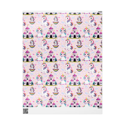 Whimsical Unicorn - Wrapping Paper