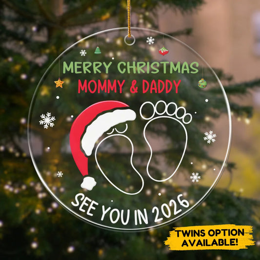 See You Next Year - Personalized Acrylic Ornament