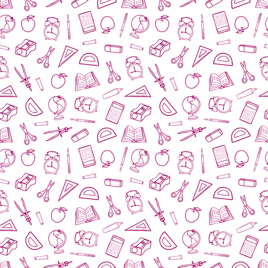 School Subjects - Wrapping Paper