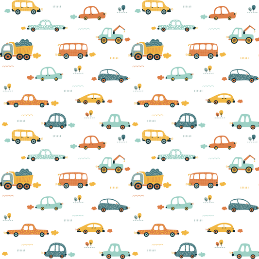 Colorful Car - Wrapping Paper