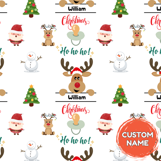 Custom Name Christmas Fun - Wrapping Paper