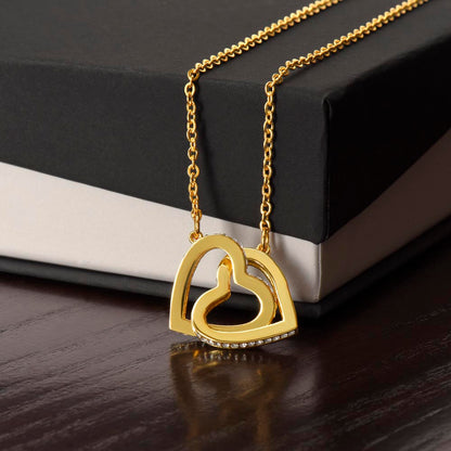 Love You Longer - Interlocking Hearts Necklace