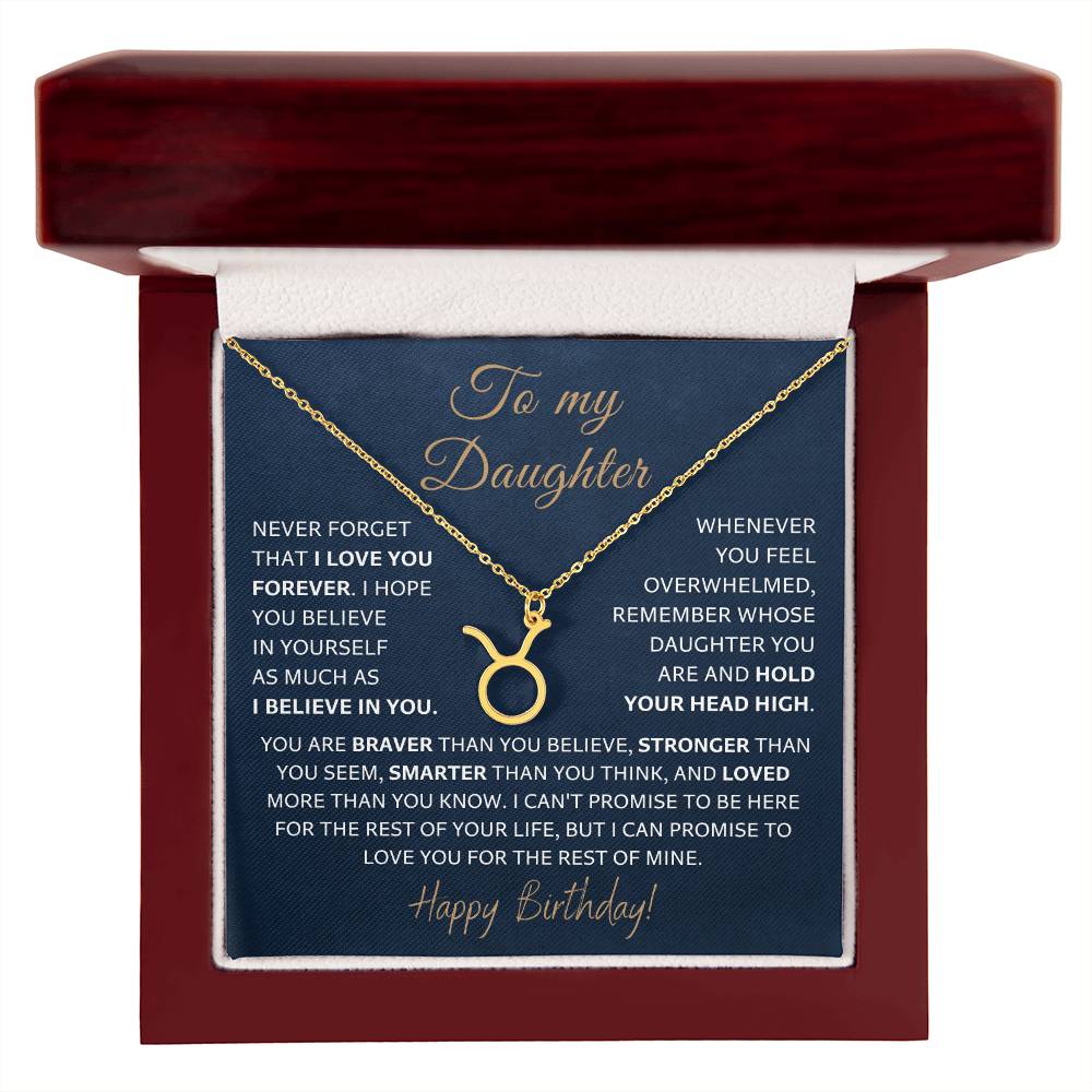 For The Rest Of My Life - Zodiac Necklace