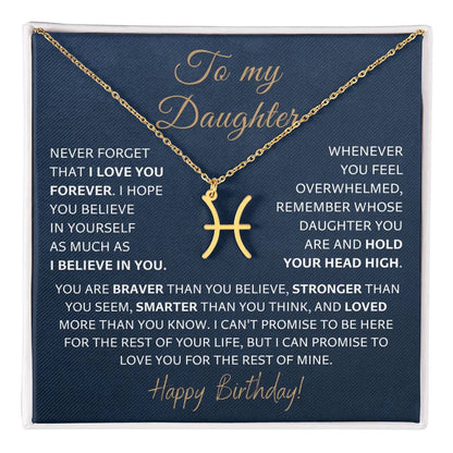 For The Rest Of My Life - Zodiac Necklace